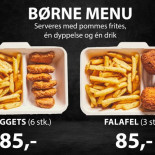 Pita Hytten Menu