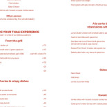 Juma Nørrebro Menu