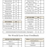 Himitsu Ramen Menu