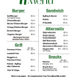 Nerd Grillen Grenå Menu