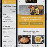 Riva Pizza Burger Steakhouse Menu