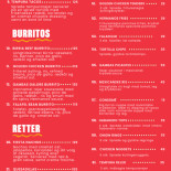 Hermanos Tacos Frederiksberg Menu