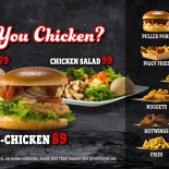 Bull Burger Menu