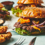 Hotstone Flame Grilled Burger Mad