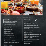 Brunch Istanbul Menu