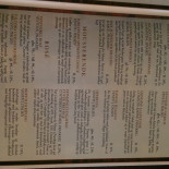 Cafe Felix Menu