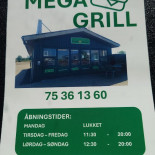 Mega Grill Menu