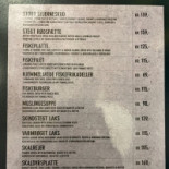 Hirtshals Fiskehus Menu
