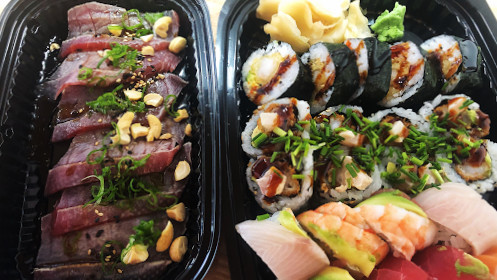 Stege Sushi Udenfor