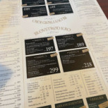 Blovstroed Kro Menu
