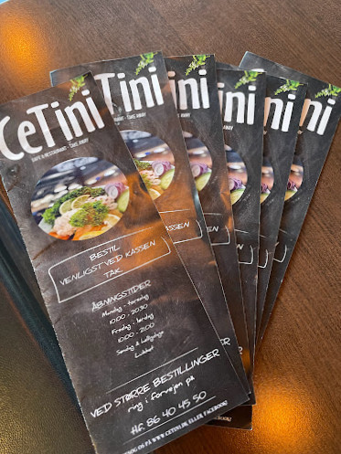 Cetini Menu