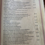 Weis Stue Menu