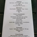 Crone Menu