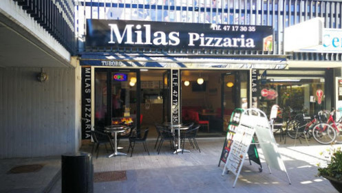 Milas Pizza Kebab House Udenfor