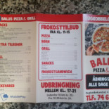 Ballis Pizza Grill Menu