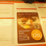 Motorvejsgrillen Menu
