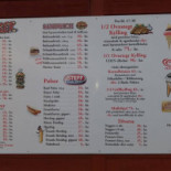 Café Udsigten Menu