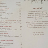 Ma Petite France Menu