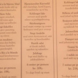 Himmelbjerg Golf Club Menu