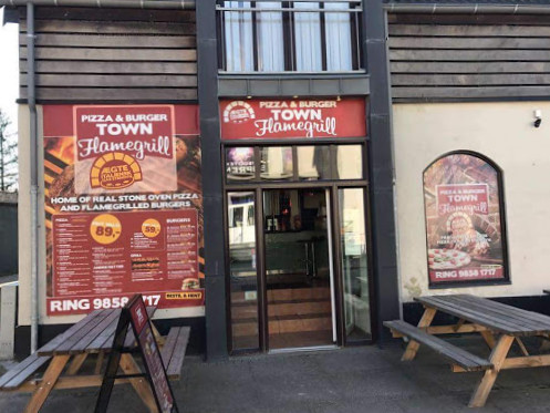 Burger Town Udenfor