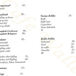 Café Walle Menu