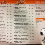 Kulturcafeen Menu