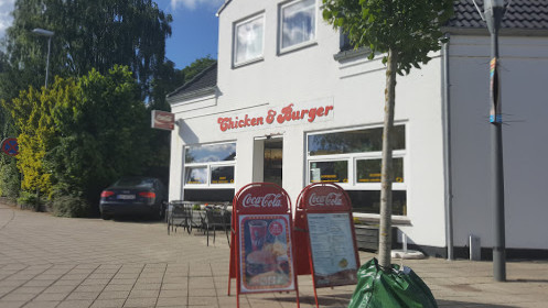 Chicken Burger Udenfor