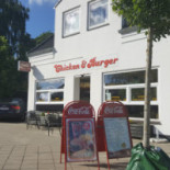 Chicken Burger Udenfor