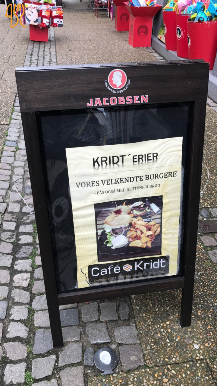 Cafe Kridt Inde