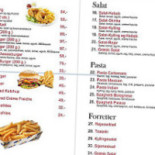 Burger Palace Menu