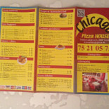 Chicago Pizza House Menu