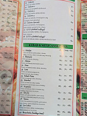 Paradiso Pizzaria Og Kebab Menu