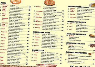 Mou Pizza Bodega V/h Zohrani Menu