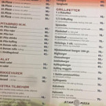 Star Pizza Ryomgård Menu