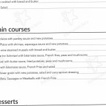 Mandø Kro I/s Menu