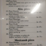 Oksbøl Pizzabar Menu