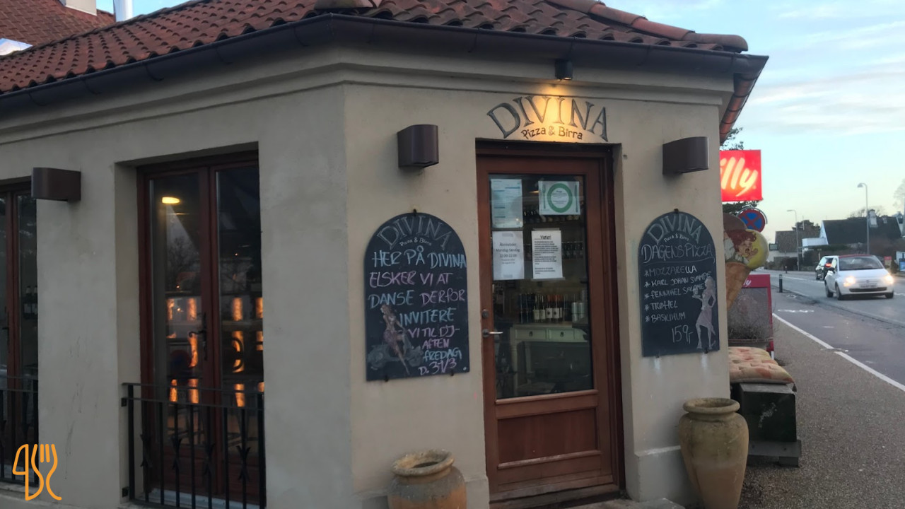 Divina Pizza Birra Udenfor