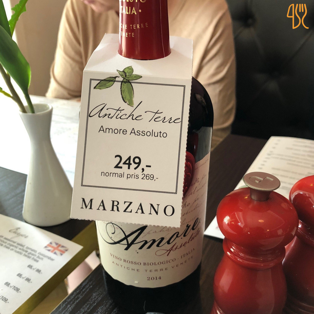 Cafe Marzano Menu