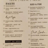 København Café Og Bistro Menu