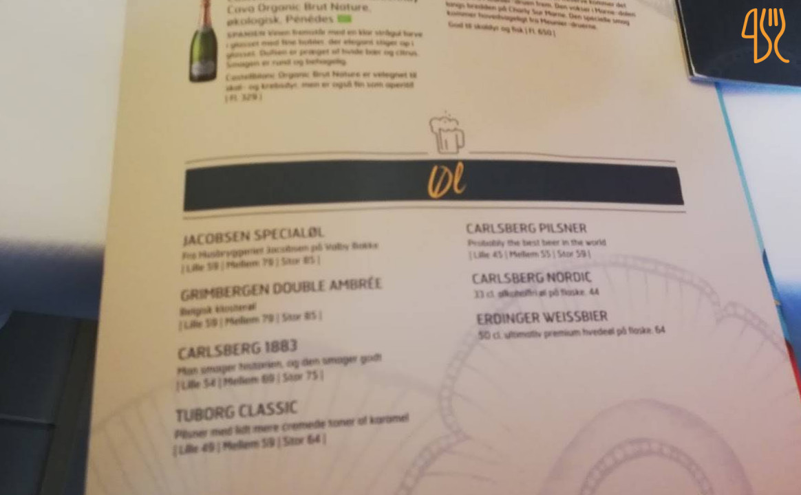 Cafe Vivaldi Menu