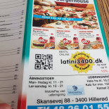 Pizzahjoernet Menu