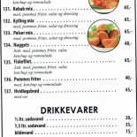 Horne Pizza Grill Menu