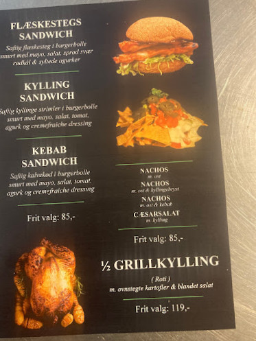 Grillen Menu