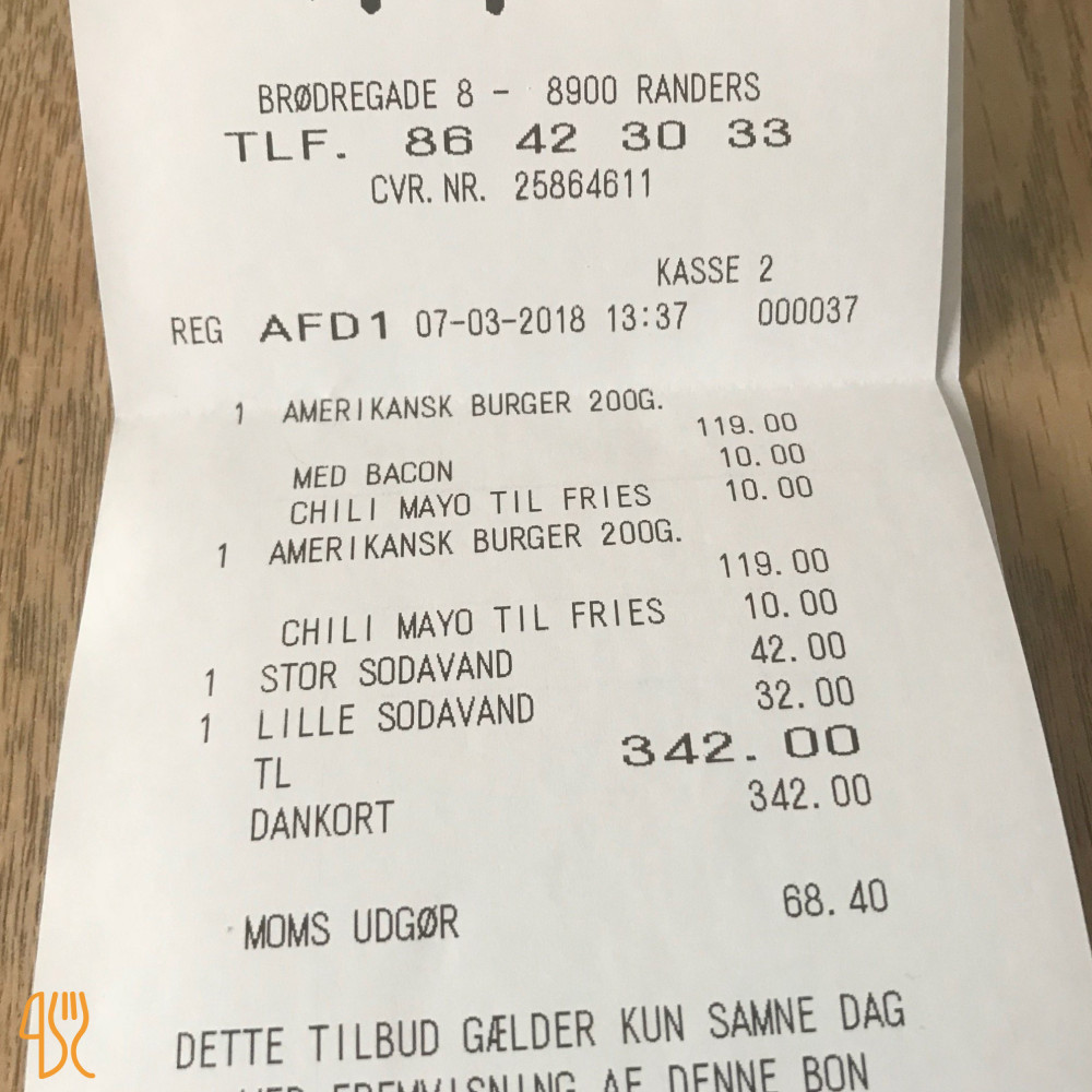 Sandwich Cafeen Udenfor
