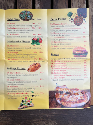 Ans Pizza Kebab House Menu