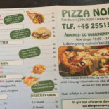 Pizza Nord Menu
