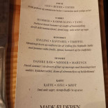 Madkælderen Koldinghus Menu