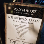 Golden House Menu