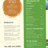 Kvie Sø Camping Menu