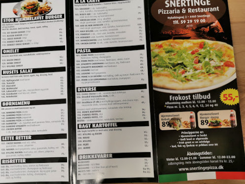 Snertinge Og Pizza Mad